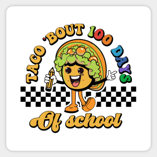 Taco Bout 100 Days Of School Sticker